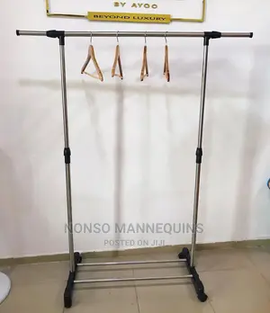 Single 20kg Pole 5 Feets Height Clothes Rack Stand