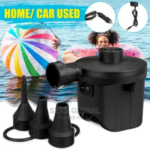 Inflatable Electric Air Mattress Camping Pump