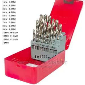 HSS Twist Drill Bits Set 1mm -13mm