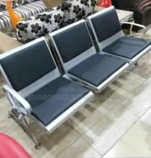 Italian Metal Airport Visitors Chairs