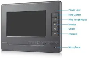 7 Inch Monitor HD Camera Video Door Phone Doorbell Intercom