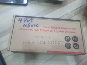 Gigabit Media Converter Sc With 4port Ethernet