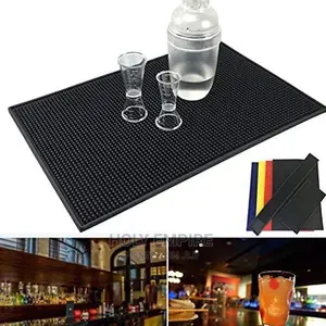 Non-Slip Bar Rubber Mat PVC Pad Coaster Kitchen Placemat Bar