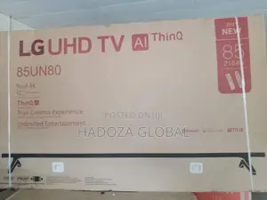 LG 85" Smart Uhd Ai Thinq Real TV