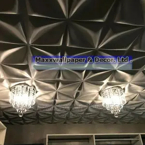 3D Wallpanels Can Be Painted Severally and Reusable Too
