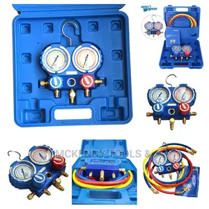 Cooling Manifold Pressure Gauge AC Scale Refrigerator Guage