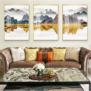 Acrylic Glass Frame Crystal Porcelain Painting