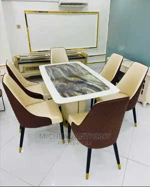 Turkey Marble Dinning by 6