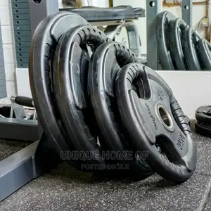 Black Olympic Weight Plates