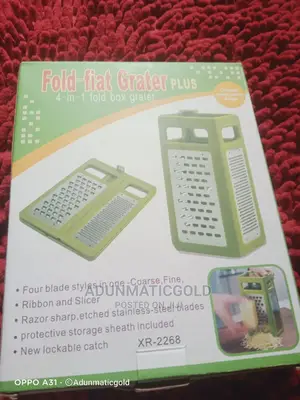 Fold Flat Grater