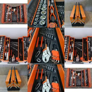 85-Piece Wrench Tool Set - Repair/Home Hand Tool Kit Toolbox