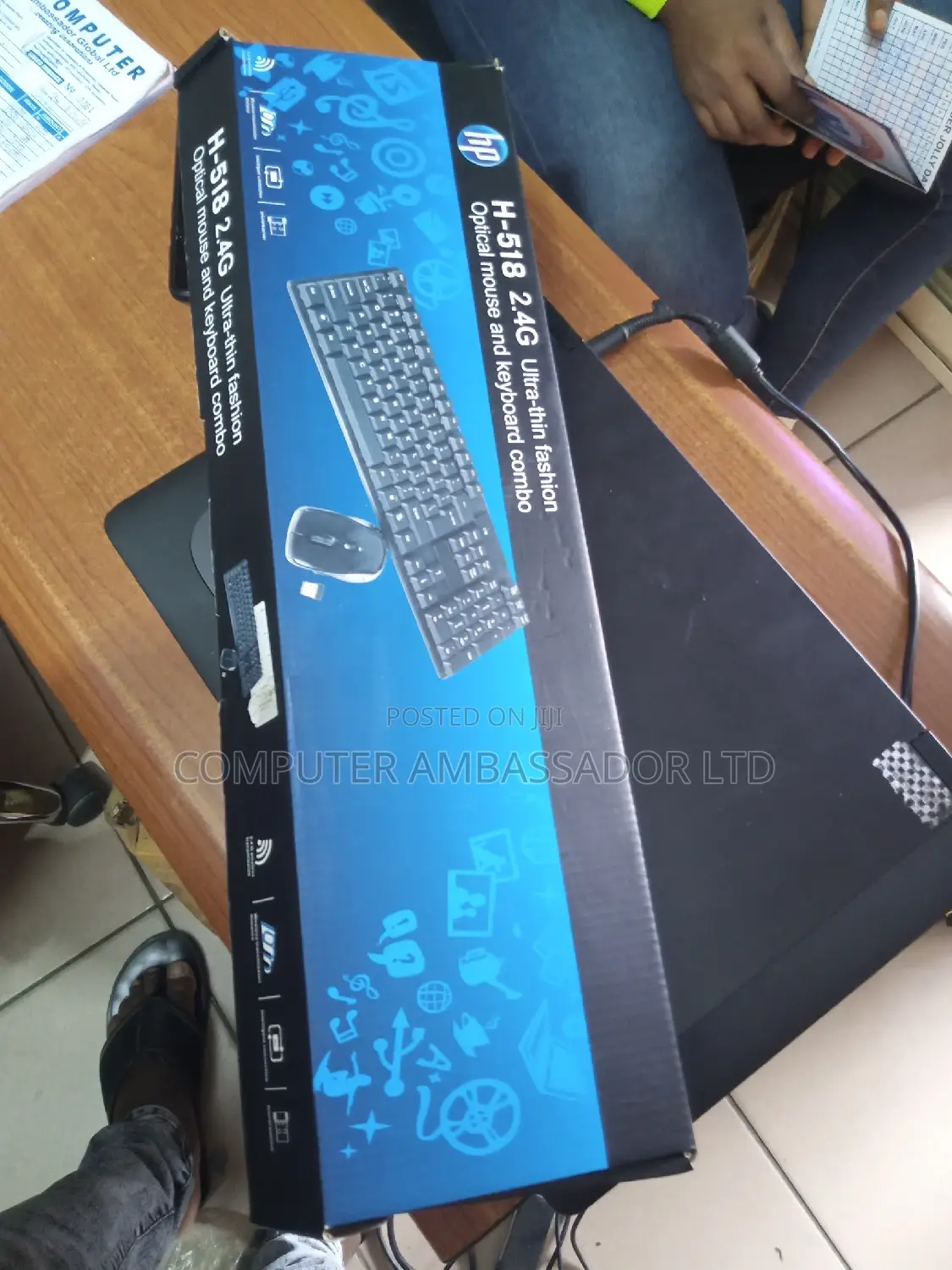 External Wireless Keyboard With Mouse