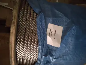 Stainless Wire Rope 6mm by 300mtr, 8mm and 10 by 200 Meters