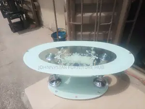 Italian Tovic Glass Center Tables