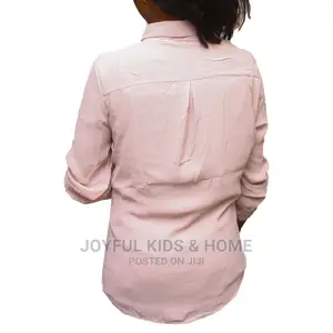 Ladies Long Sleeve v-Neck Casual Shirt-Multi,Onion,Blue