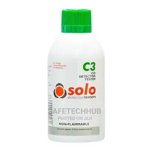 Solo C3 Co Detector Test Gas Canister 250ml
