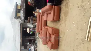 Modern 7 Seater Living Room Leather Fabric Sofa Chair.
