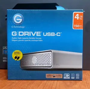G-Technology G-Drive USB Type C 4TB External Hard Drive