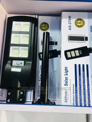 ASTON 270watt All in One Solar Street Light With Pole