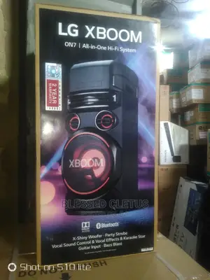 LG Xboom On7=All=In=One Hi-Fi System