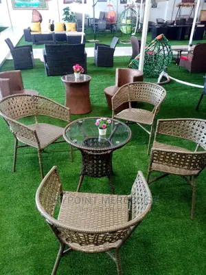 Set of Ratian Table and Chairs