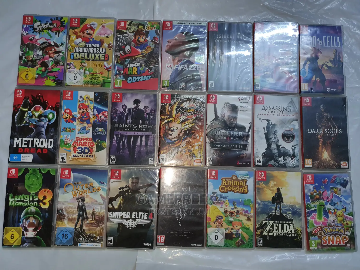 Nintendo Switch Games and Necessaries