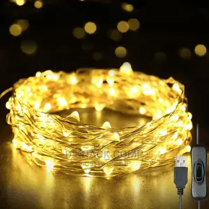 Fairy Tiny Lights120 Leds String Lights Usb Ip65 Waterproof