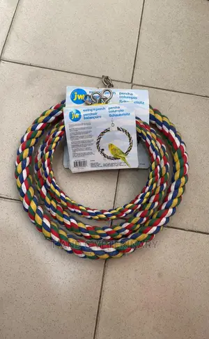Swing and Perch Bird Parrot Toy Set of 3