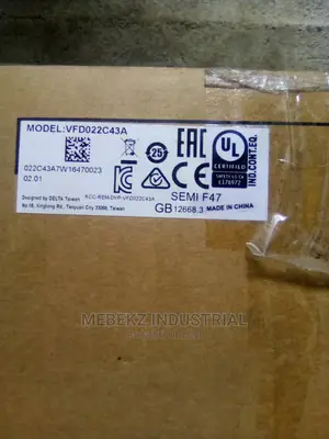DELTA Variable Frequency Drive 2.2kw