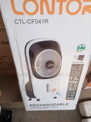 Lontor Rechargeable Water Mist Fan