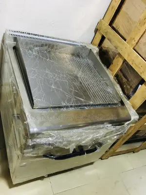 STANDING Kitchen Gas Griddle With Cabinet (Smooth And Rough)
