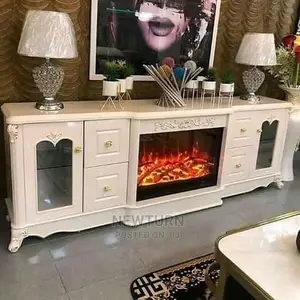 Luxury Fire Place and TV Stand/Console.
