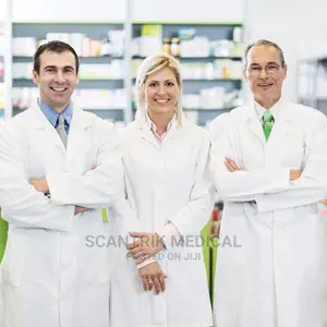 White School Lab Coat