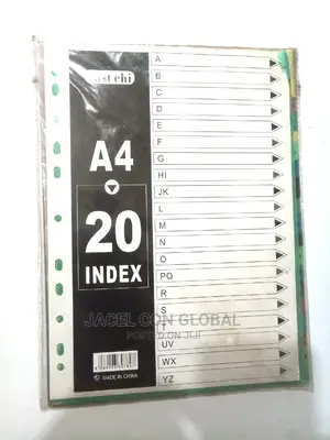 ( A4 ) 1-20 Index File Dividers