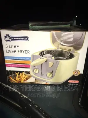 Crown Star Deep Fryer 3liters