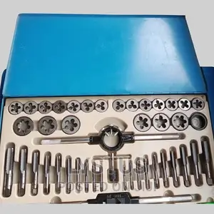 45 Piece 1/4"-1" Unc/Unf Imperial Combination Tap Die Set