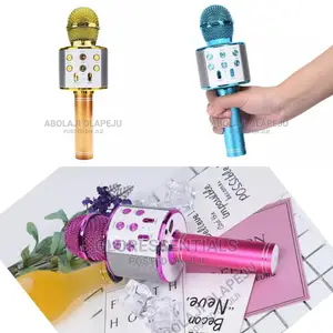 Wireless Microphone With Bluetooth Speaker