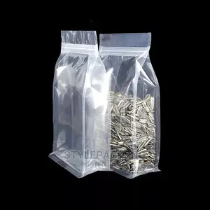 50 Pieces Flat Bottom Side Gusset Pouch Size Is 16cmx26cm