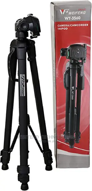 Heavy Duty Tripod Stand for Camera and Phones 6ft Height