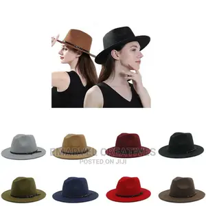 2024 Trendy Fedora Hat for Ladies and Gentlemen
