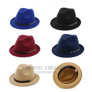 2024 Short Brim Fedora Hat for Fashionista