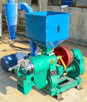 1(Ton) Rice Polisher Machine With Electric Motor.