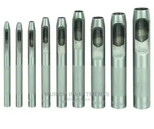 Hollow Punch Set, 9 Pc 2.5mm -10mm
