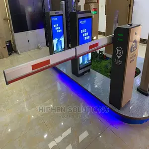 6m Straight Arm Remote Control Boom Barrier