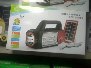 2 Lamp Solar Rechargeable Lamp