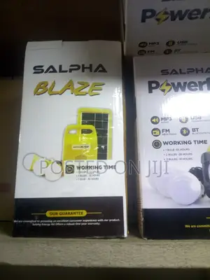3 Lamp Solar Rechargeable Lamp