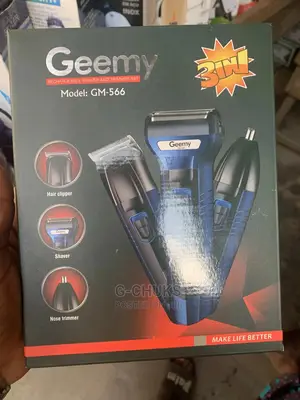 Geemy 3 in 1 - Electric Hair Shaver/ Trimmer/ Clipper