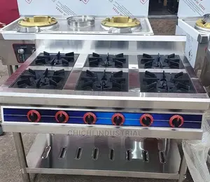 Gas Cooker Six Burner Without Oven ( Durable)