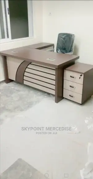 Executive Table With Drawers