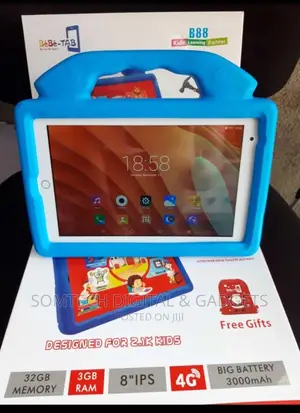 Kids Educational Tablet Bebe-Tab B88 Unbreakable Screen